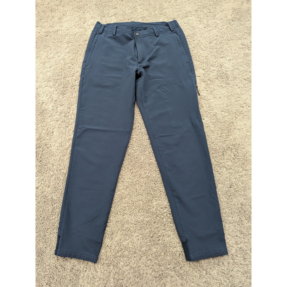 Mack Weldon Chino Pants Mens Small Tapered Blue Casual Performance‎